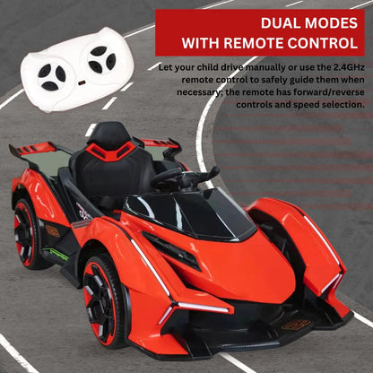 2023 Kids Ride On Car 12V With Parental Remote